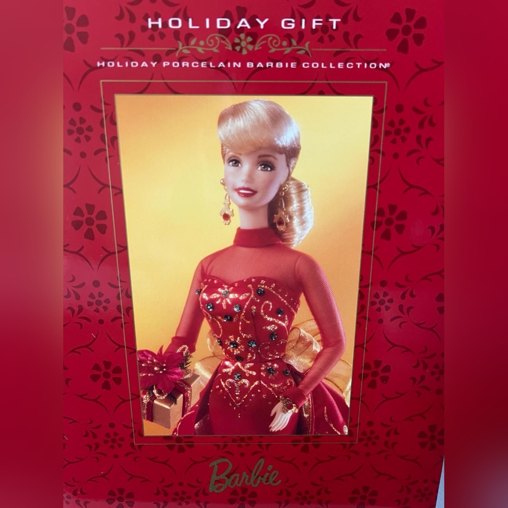 Vintage holiday gift holiday porcelain Barbie collection Barbie limited edition - Picture 10 of 14